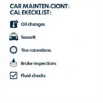 Car Maintenance Checklist