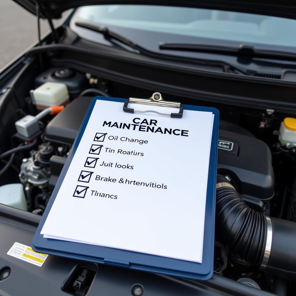 Car Maintenance Checklist in Nipomo