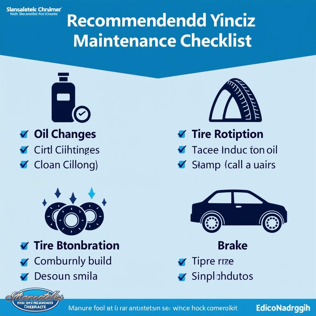 Car Maintenance Checklist Skaneateles