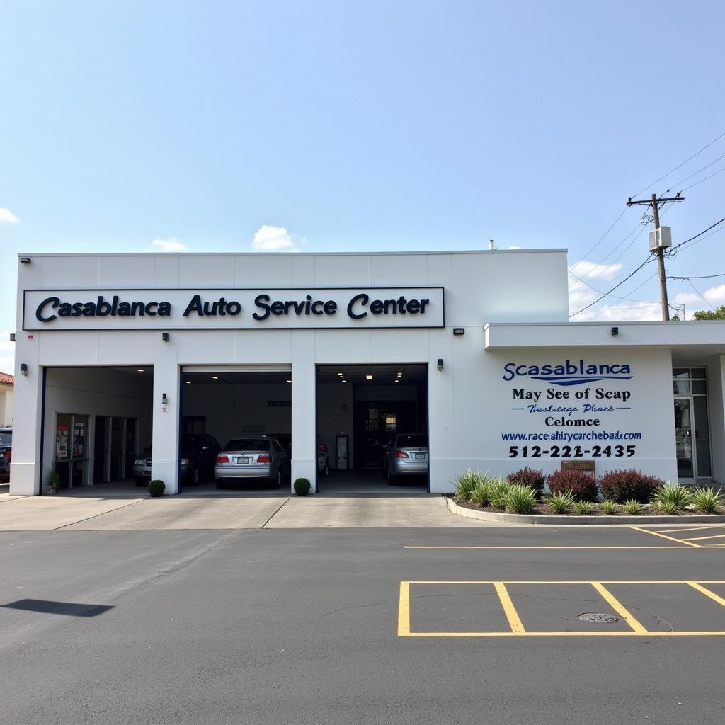 Casablanca Auto Service Center Building Exterior