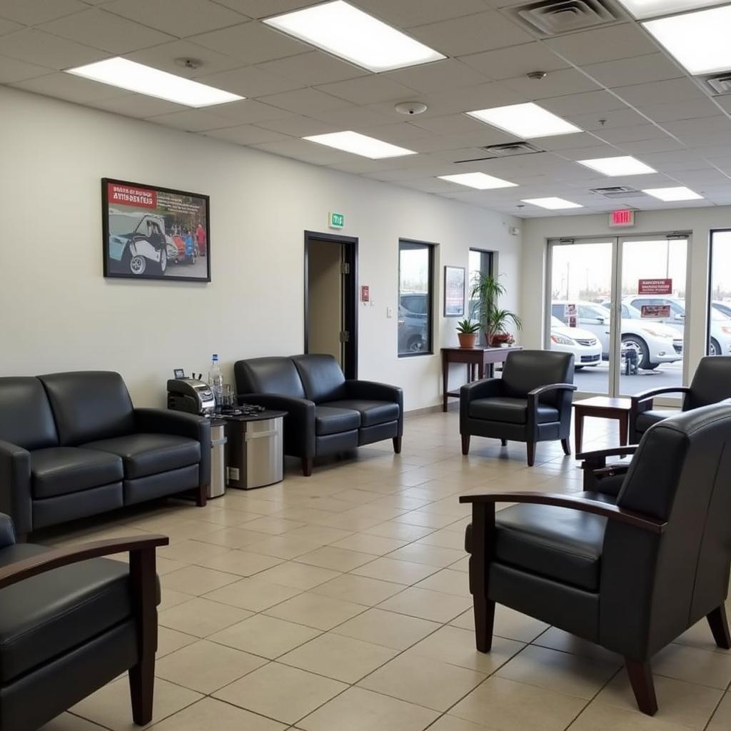 Comfortable Waiting Area in Chantilly Auto Service Center