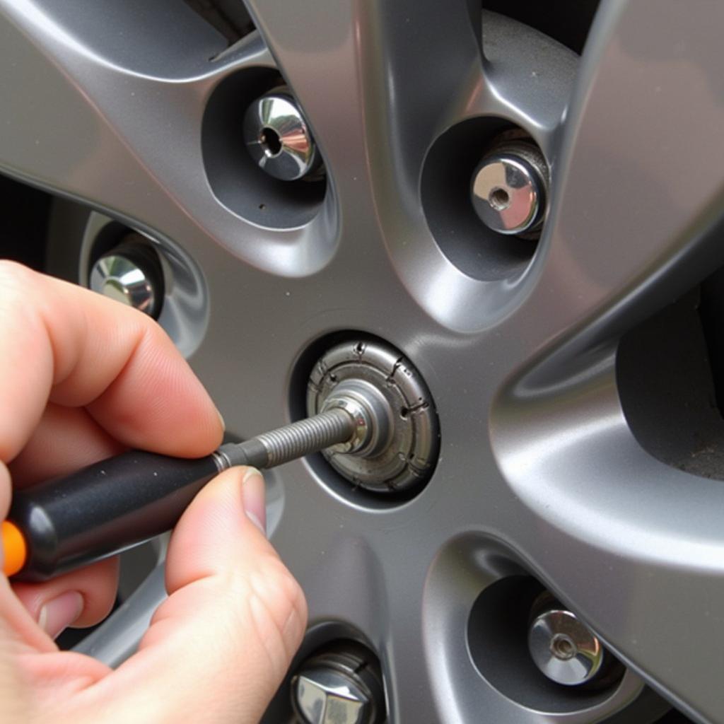 How to Repair a Slow Puncture Car Tyre