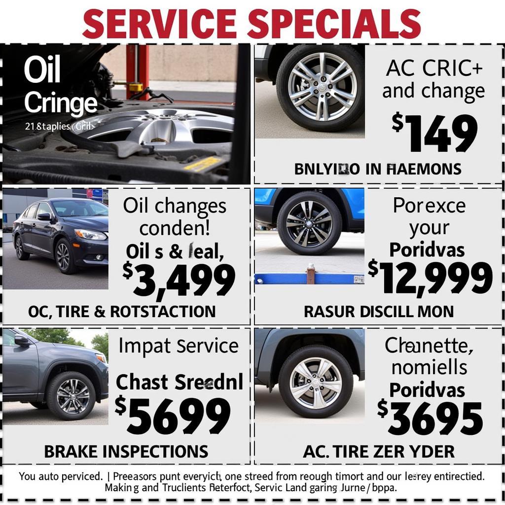 Common Auto Service Specials Available in Metairie