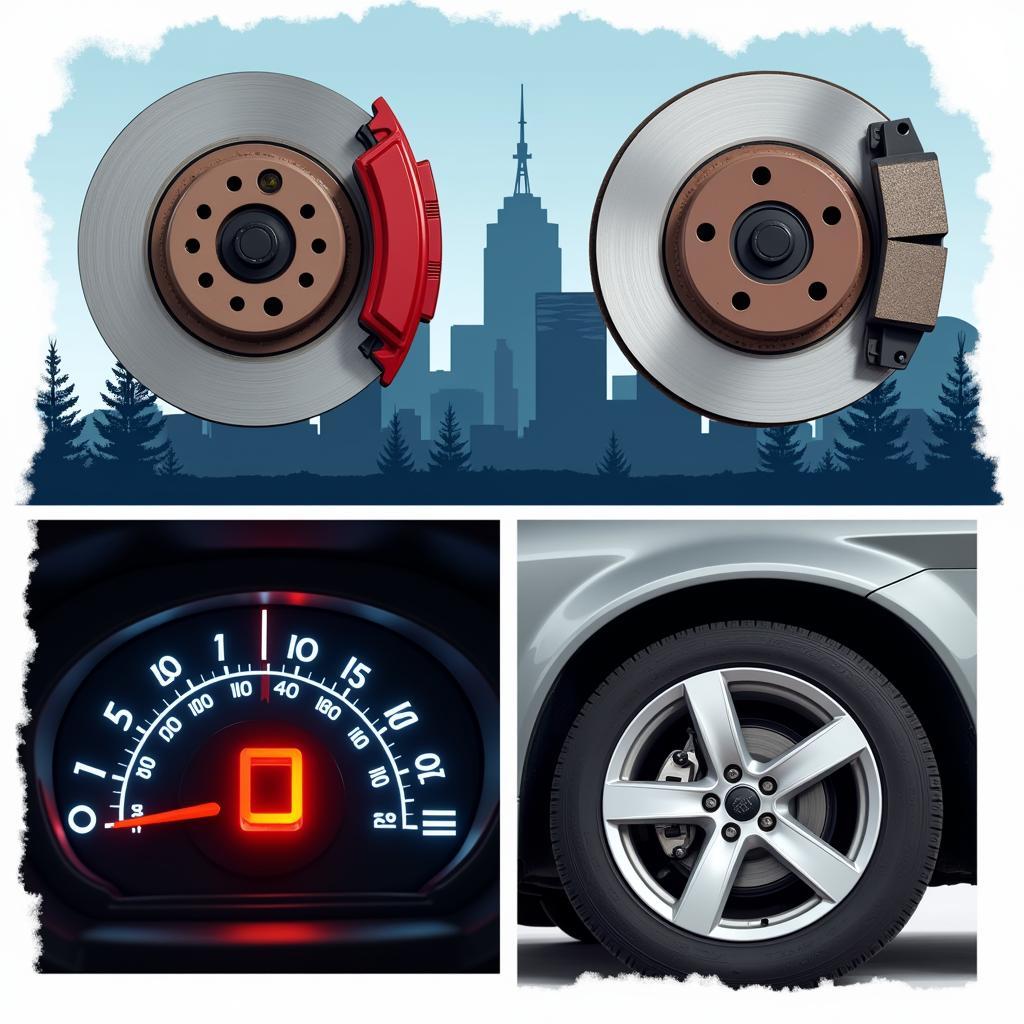 Common car problems encountered in Indianapolis, such as brake issues, engine trouble, and tire wear.