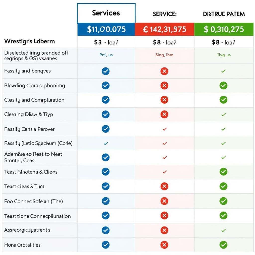 Comparing Auto Service Centers