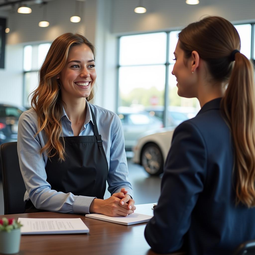 Customer Consulting at Apple Auto Sales in Camillus, NY