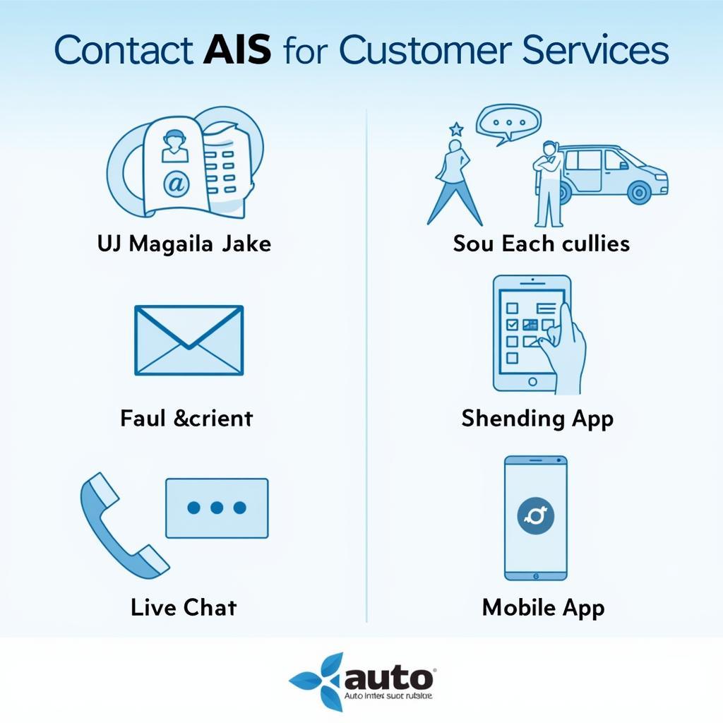 Customer Service Channels for AIS Auto Insurance