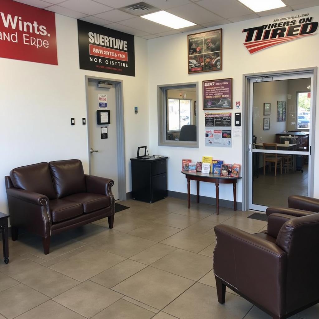 Customer Waiting Area at Jack Williams Berwick