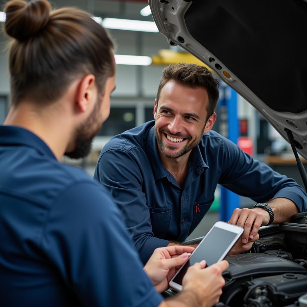 Customer Service at a Derry NH Auto Shop