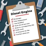 Diesel Engine Maintenance Checklist