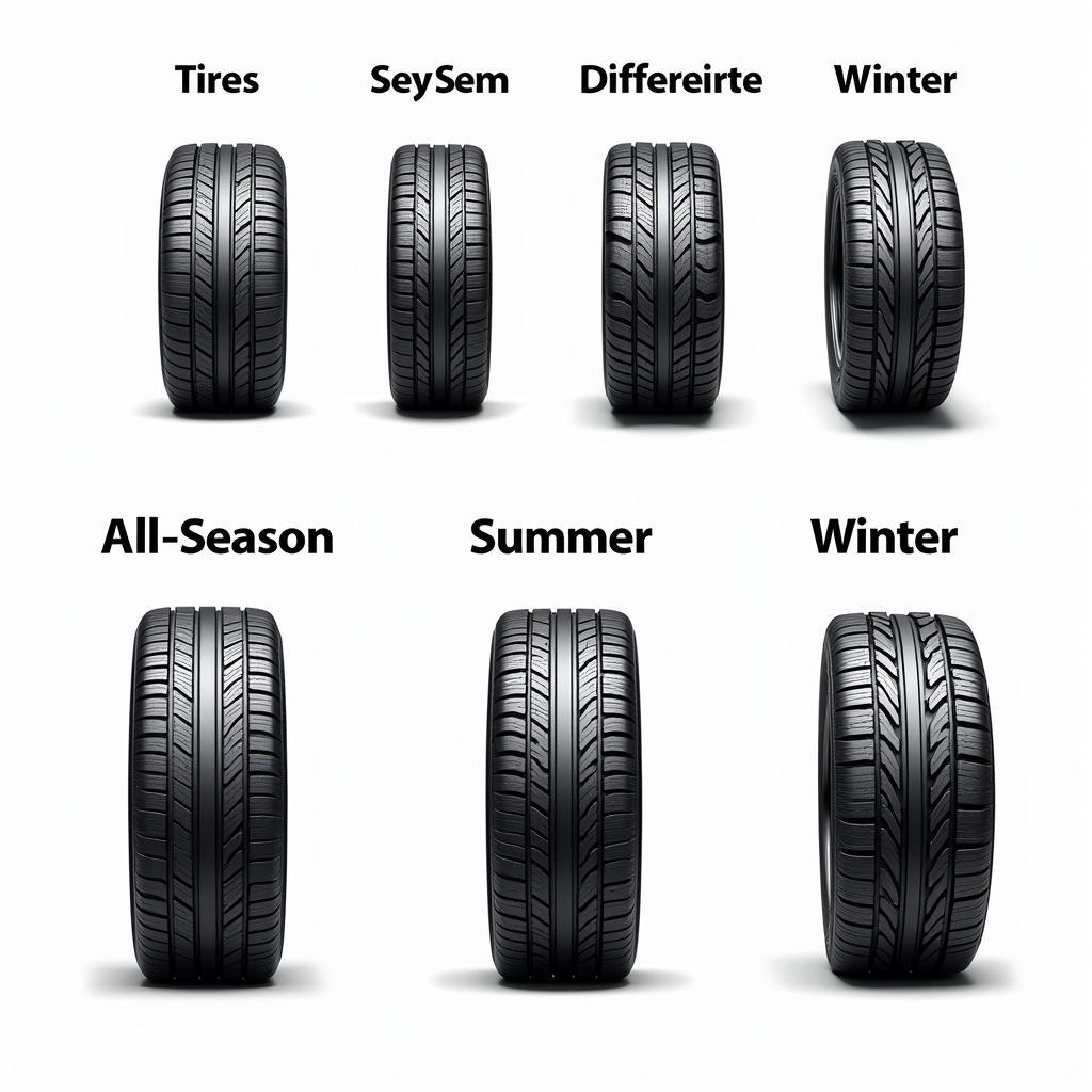 Various Types of Car Tires