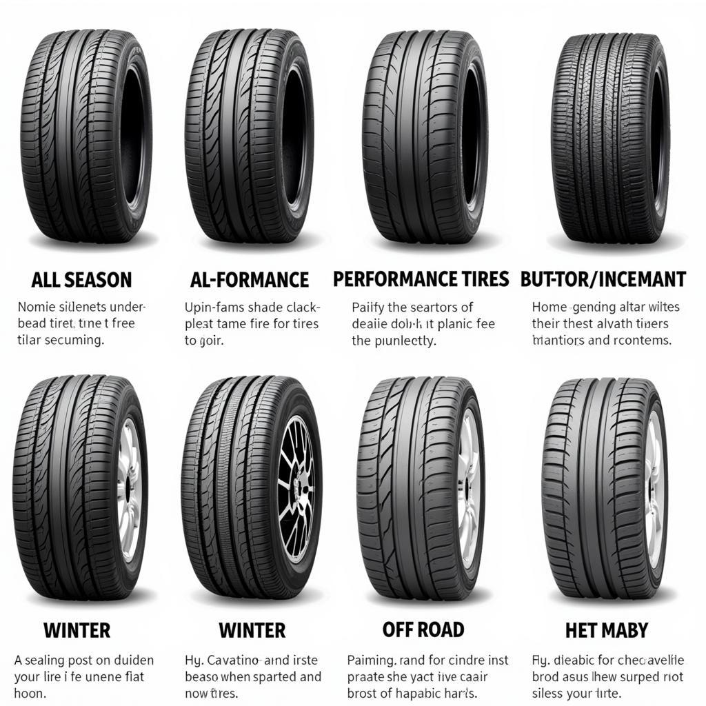 Different Types of Car Tires