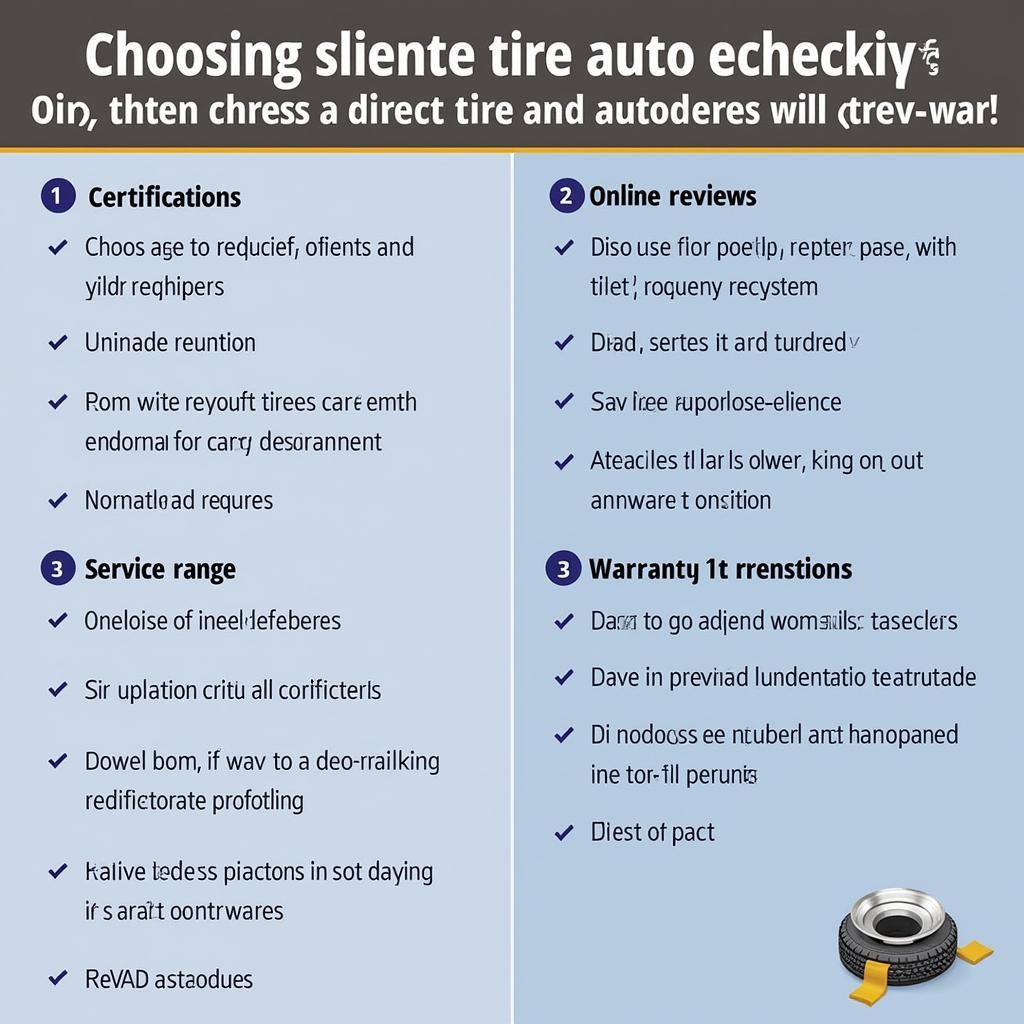 Essential Checklist for Choosing a Direct Tire & Auto Service