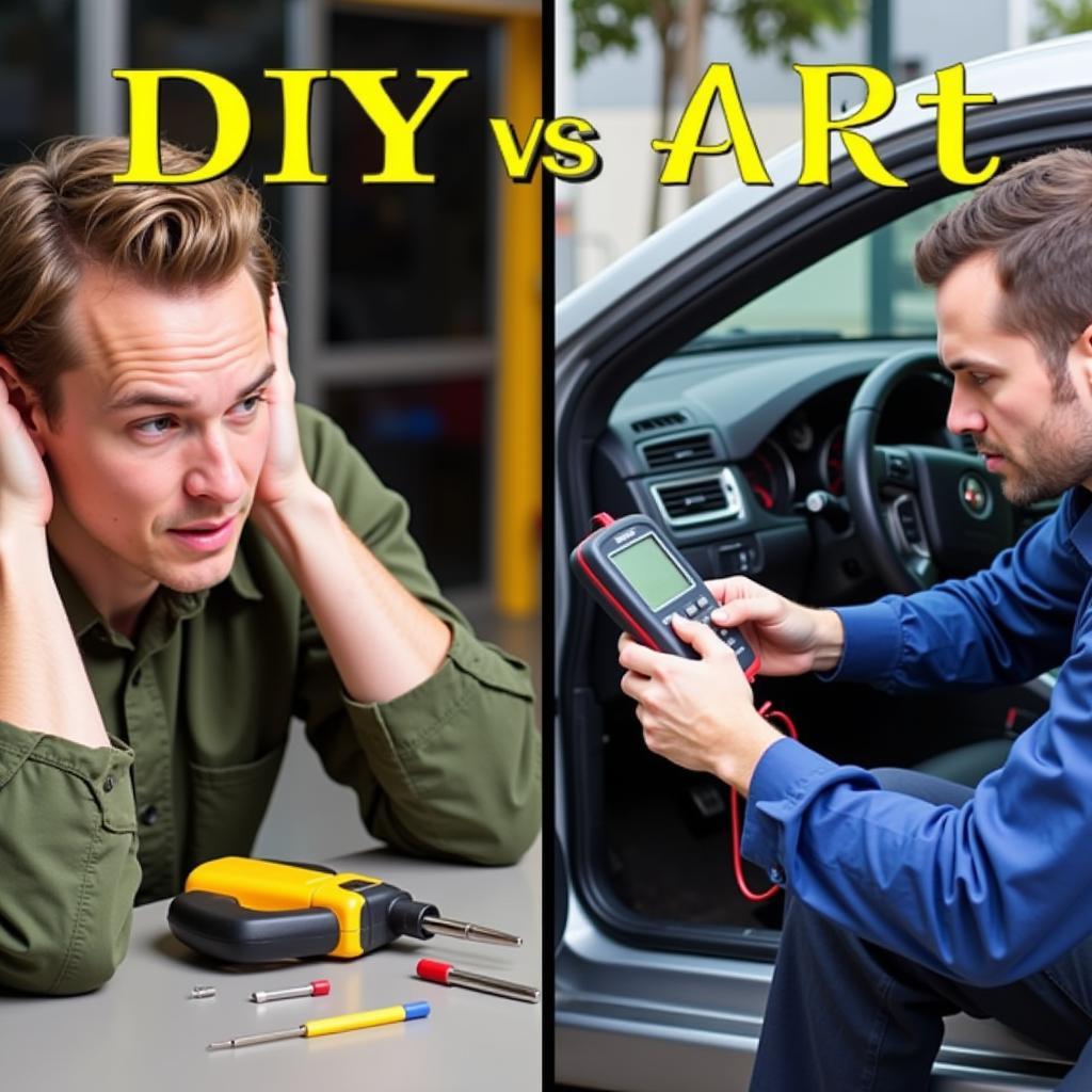 DIY vs. Professional Auto AC Service