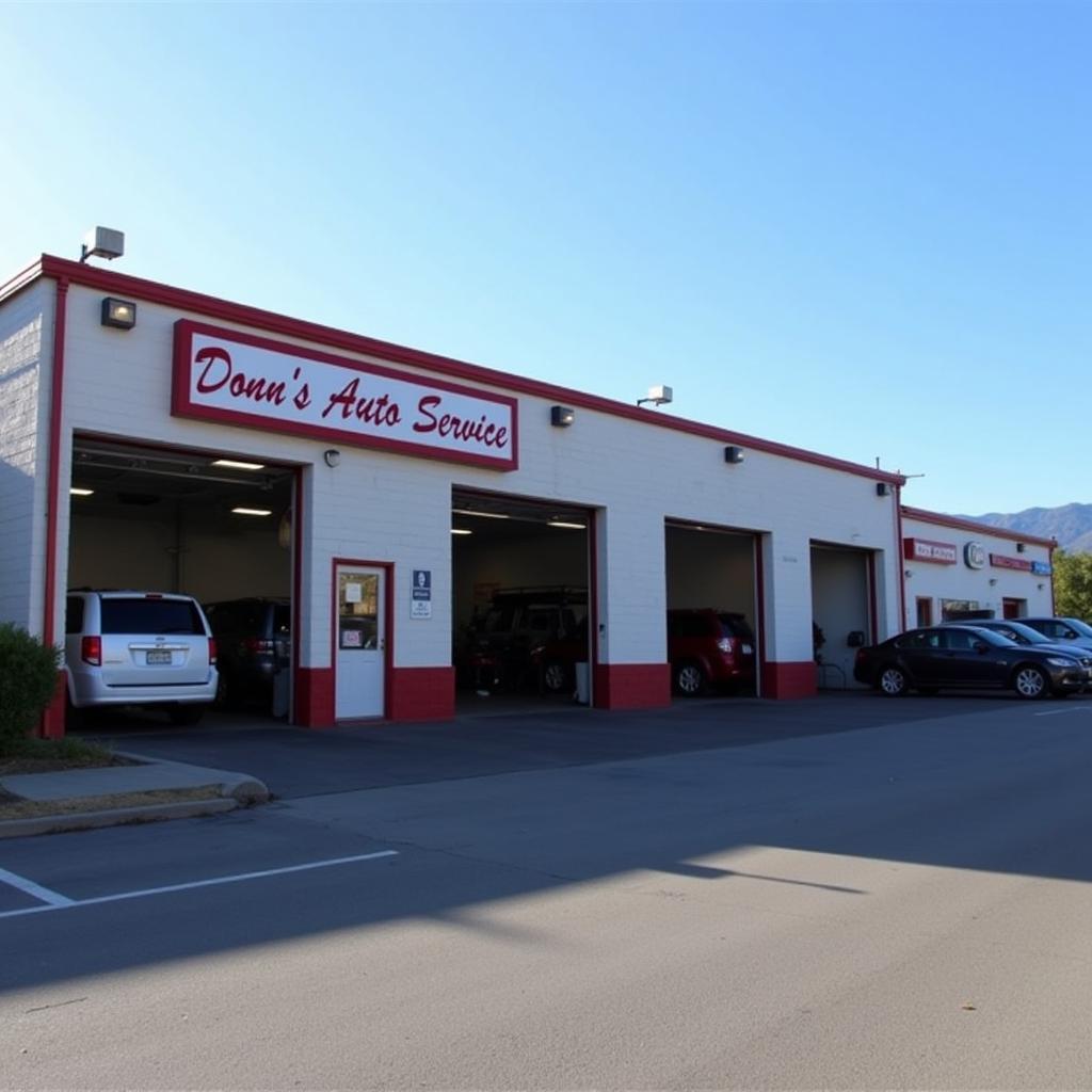 Donn's Auto Service Inc. Building Exterior