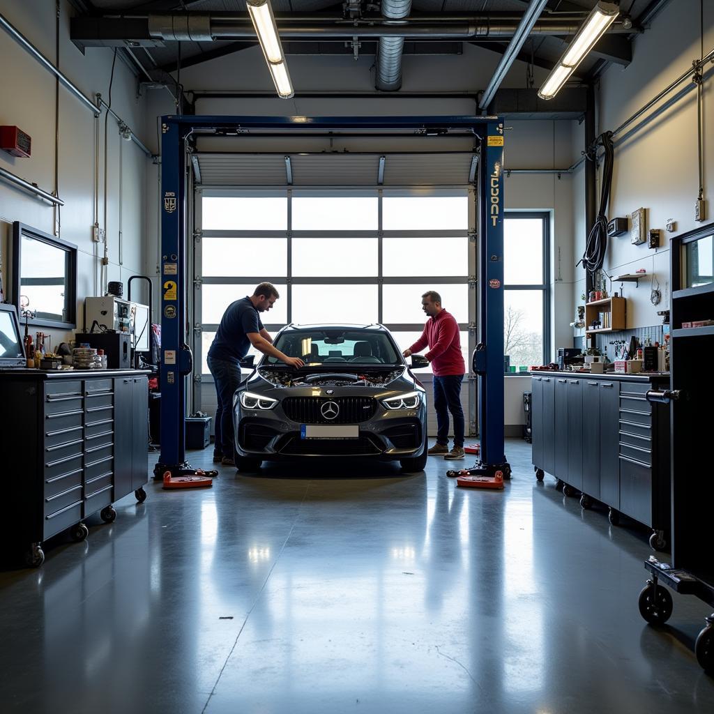 Modern Dutch Auto Service Garage