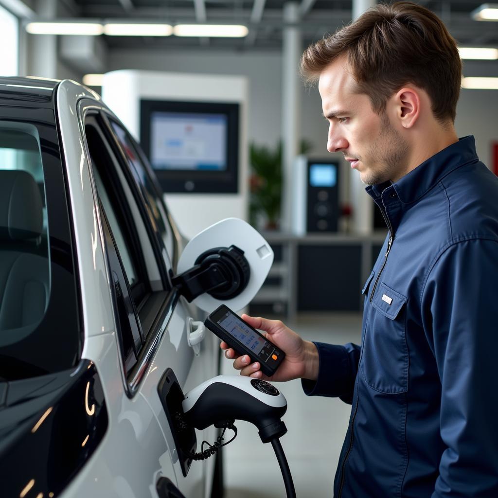 Electric Vehicle Charging Station