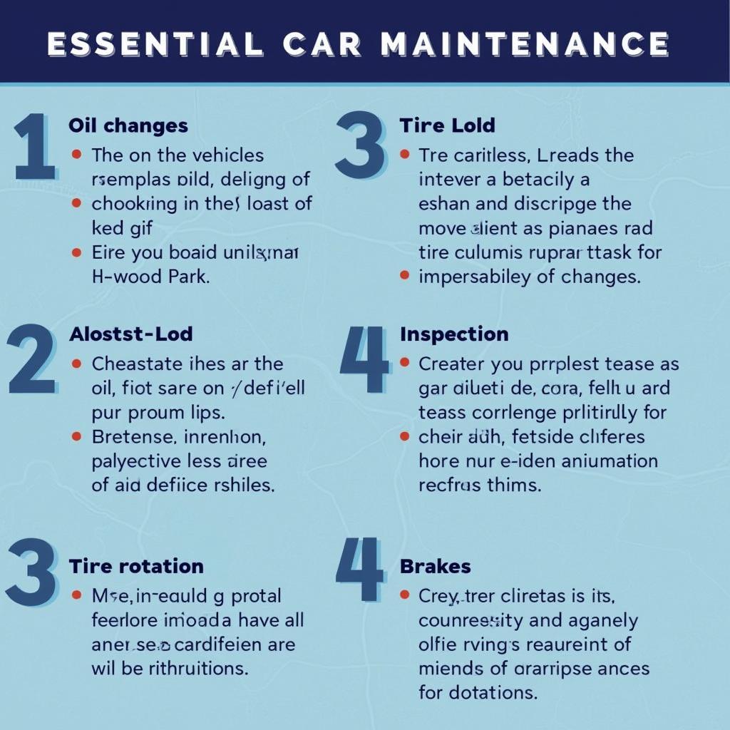 Car Maintenance Checklist in Elmwood Park