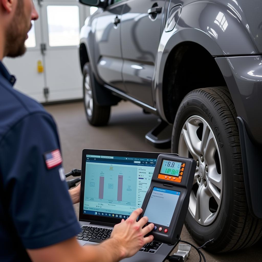 Emissions Testing Process at Salhani Auto Service