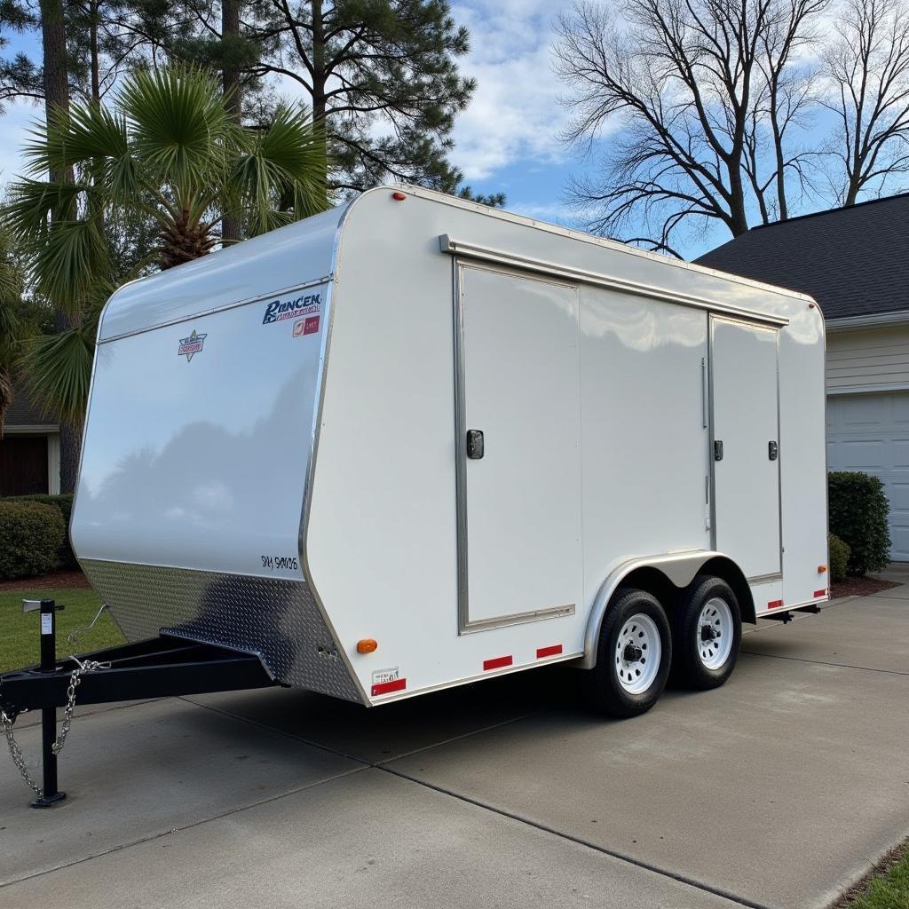 Enclosed auto transport truck in Charleston, SC