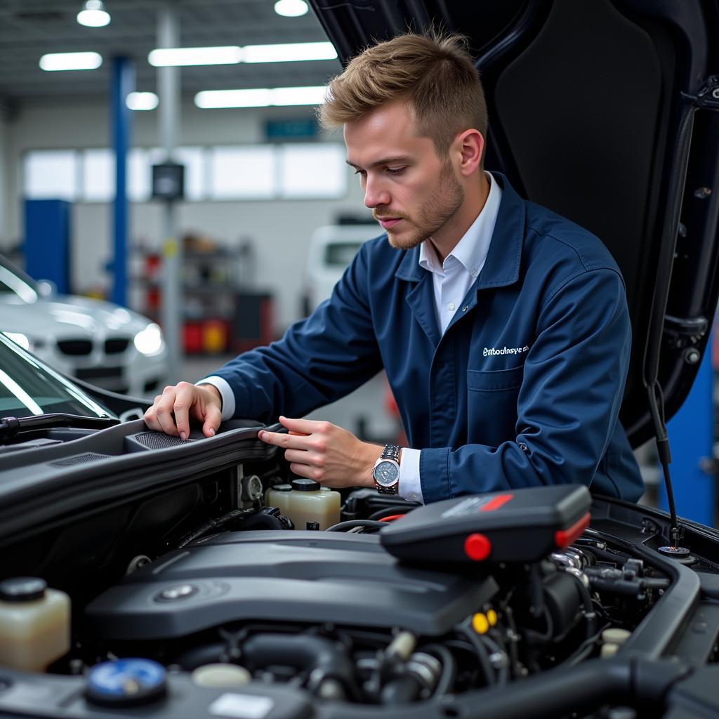 Euromotive Auto Service Specialist at Work