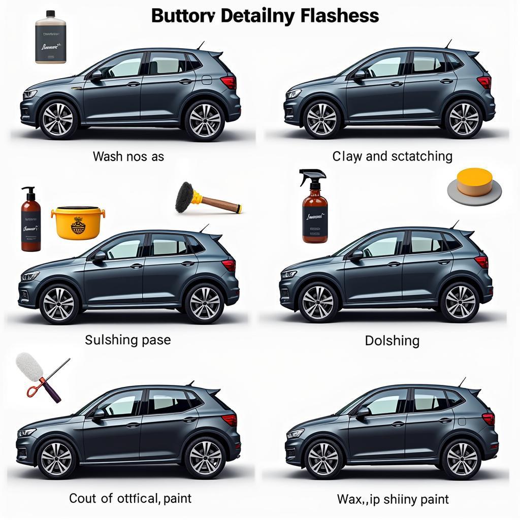 Exterior Auto Detailing Process