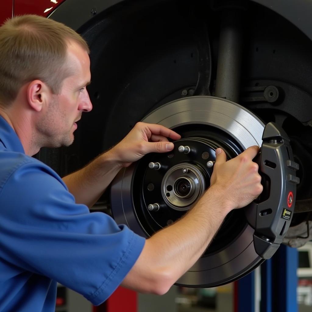 Fabian Auto Service Brake Inspection