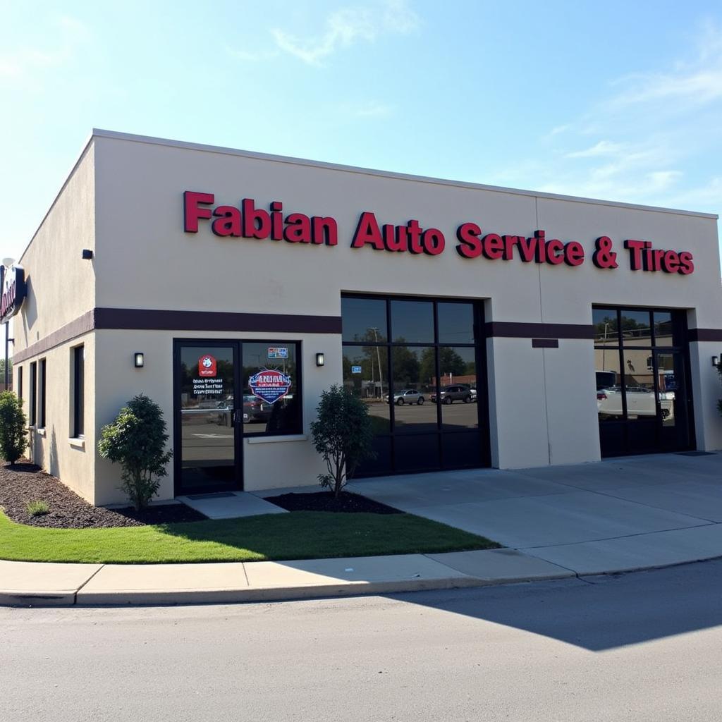 Fabian Auto Service & Tires Shop Front