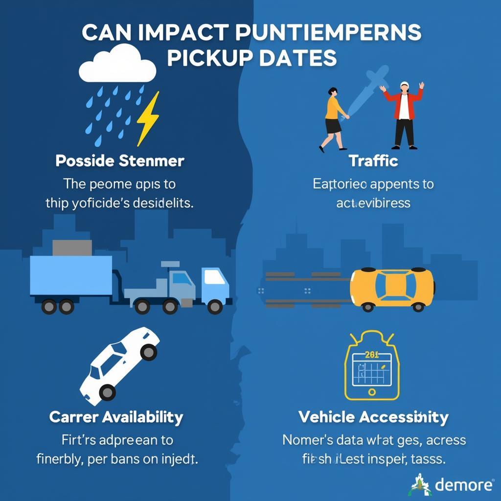 Factors Affecting Auto Transport Pickup Dates