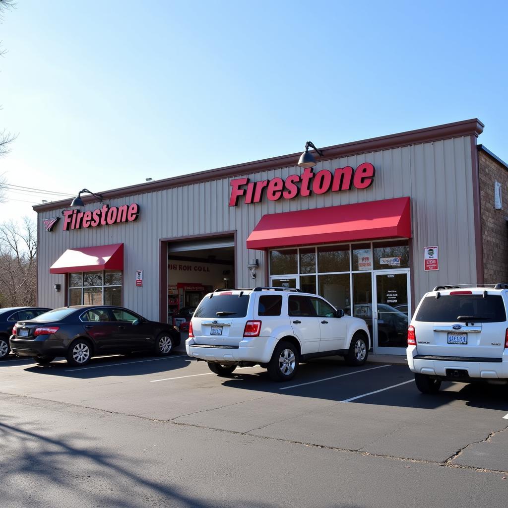 Firestone Auto Service Center Exterior