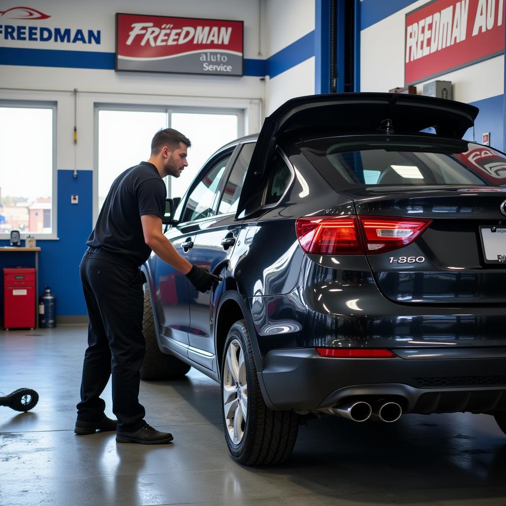 Freedman Auto Service Routine Maintenance