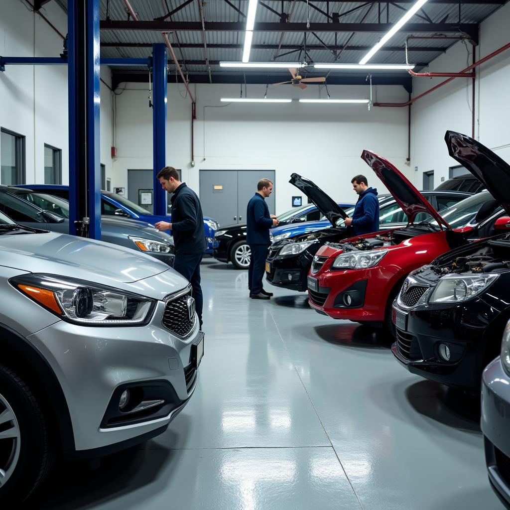 Full Service Auto Repair Shop in Action