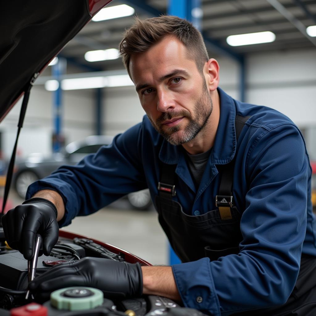 Experienced Mechanic Performing Auto Service in Garrett Hill