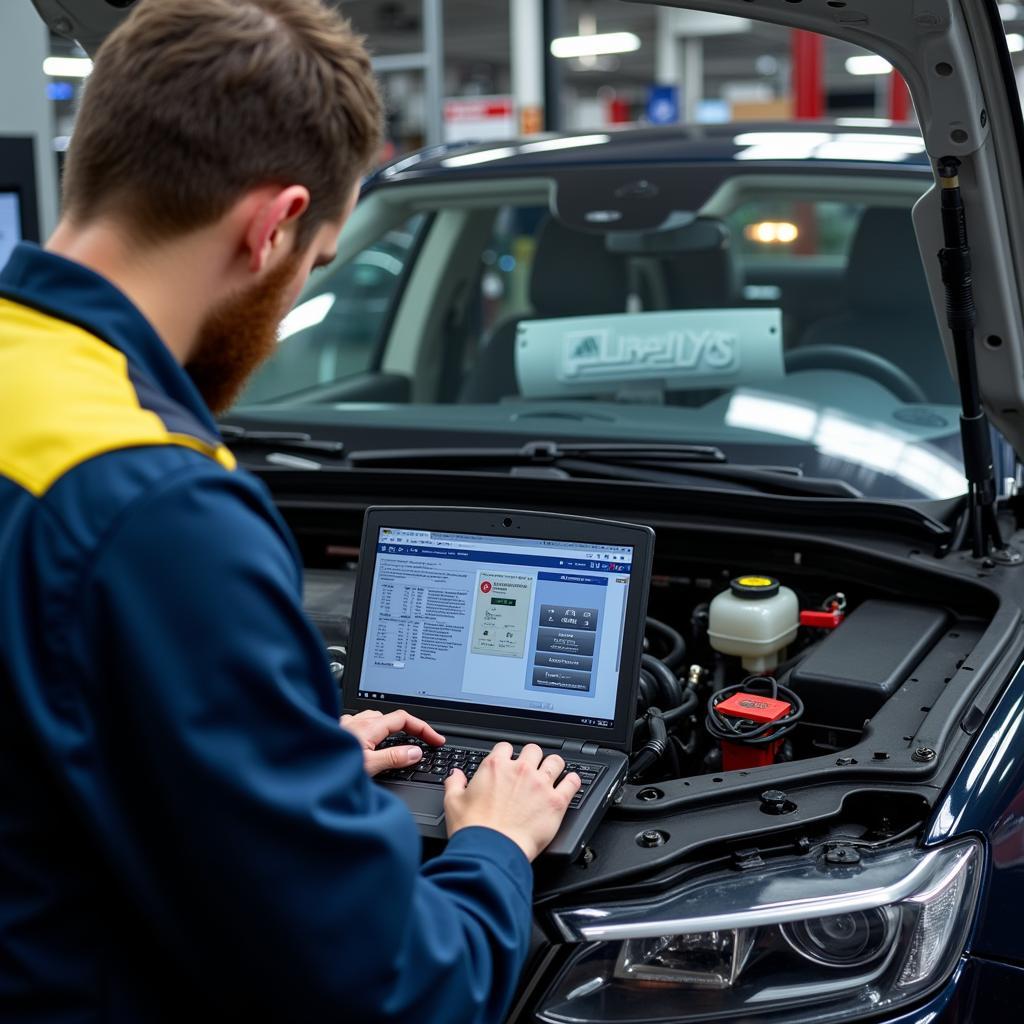 German Auto Service Center Diagnostics