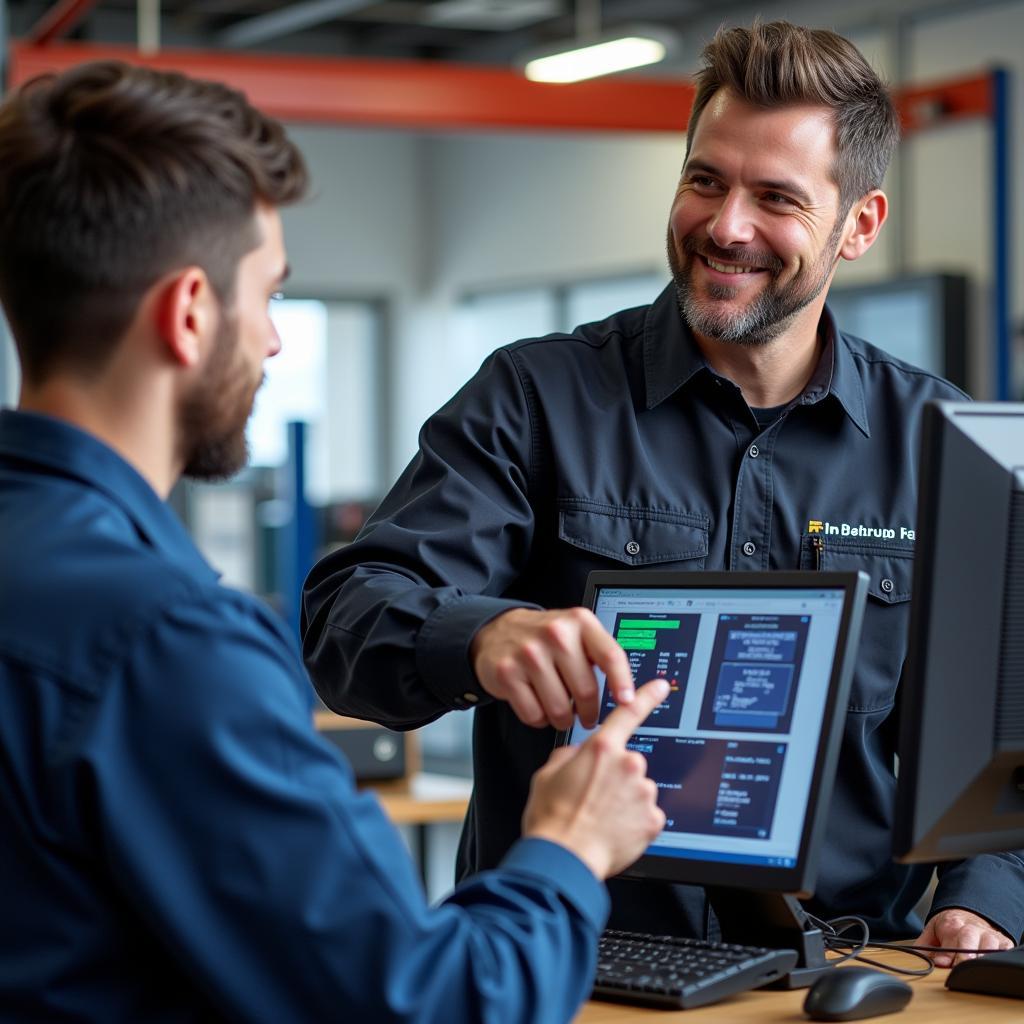 Customer Service at an Auto Repair Shop in Goddard, KS