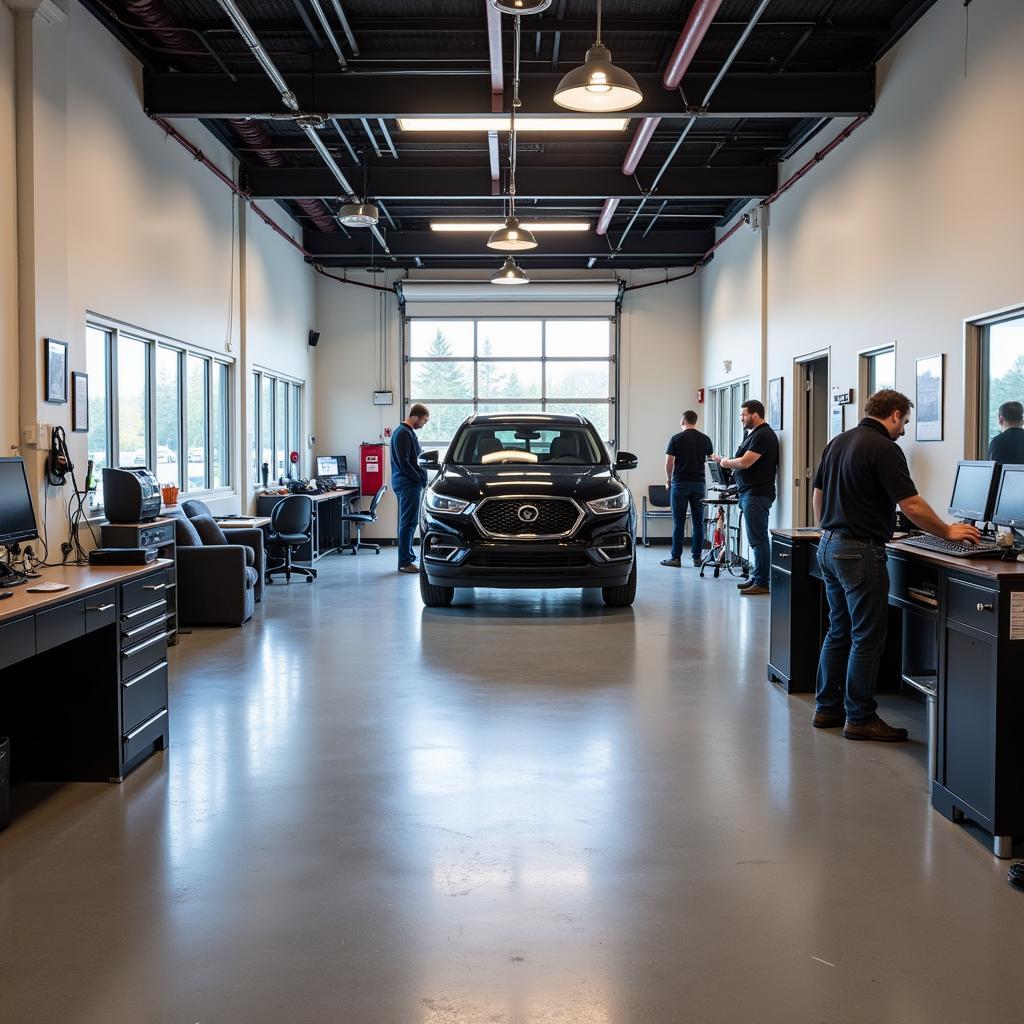 Modern Auto Service Shop in Goffstown, NH