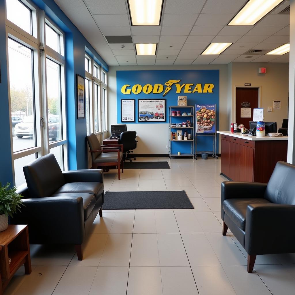 Goodyear Auto Service Center Waiting Area