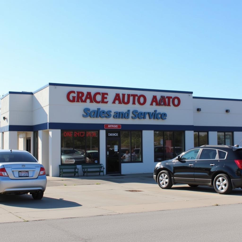 Grace Auto Sales and Service Building Exterior