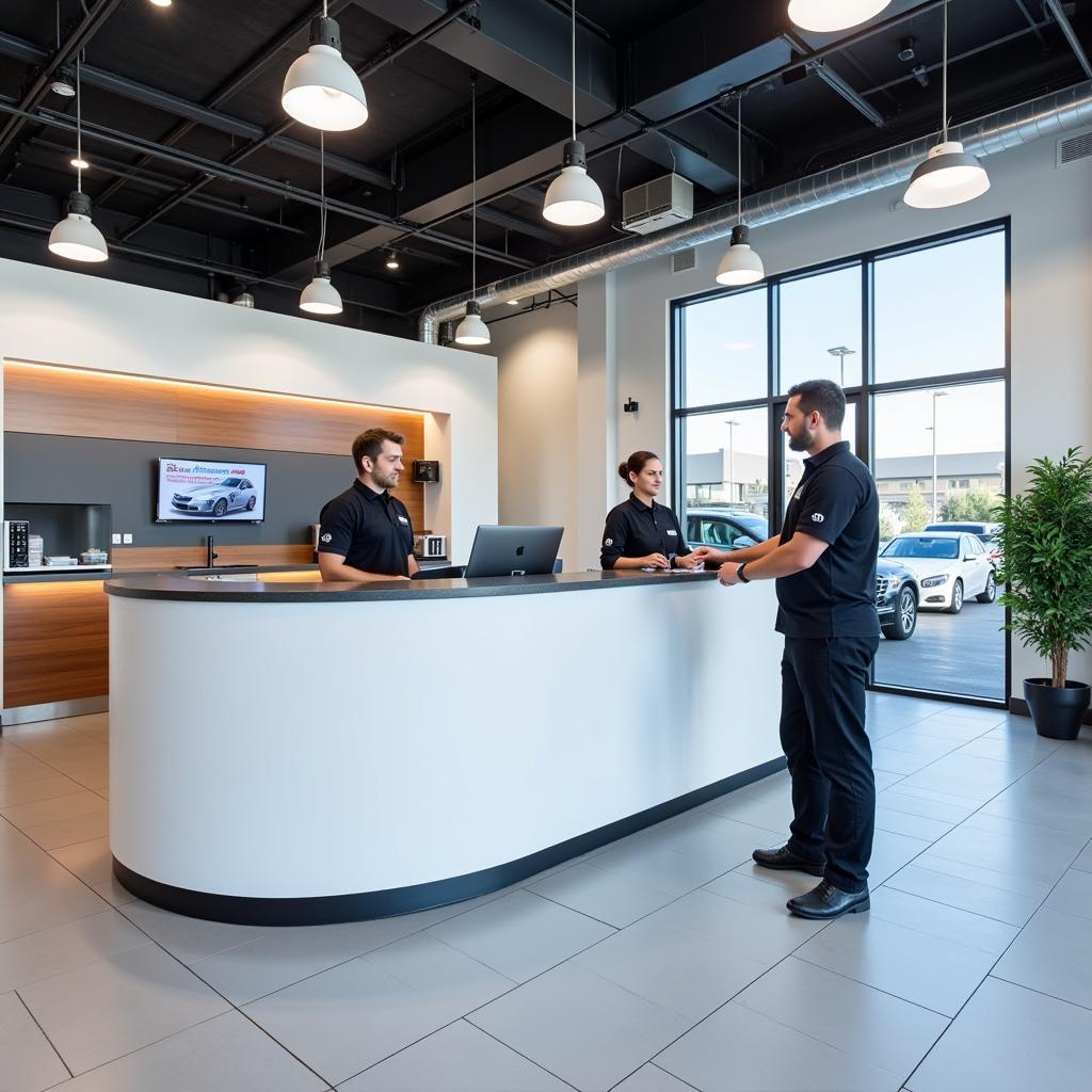 Grismer Auto Service Center Reception Area