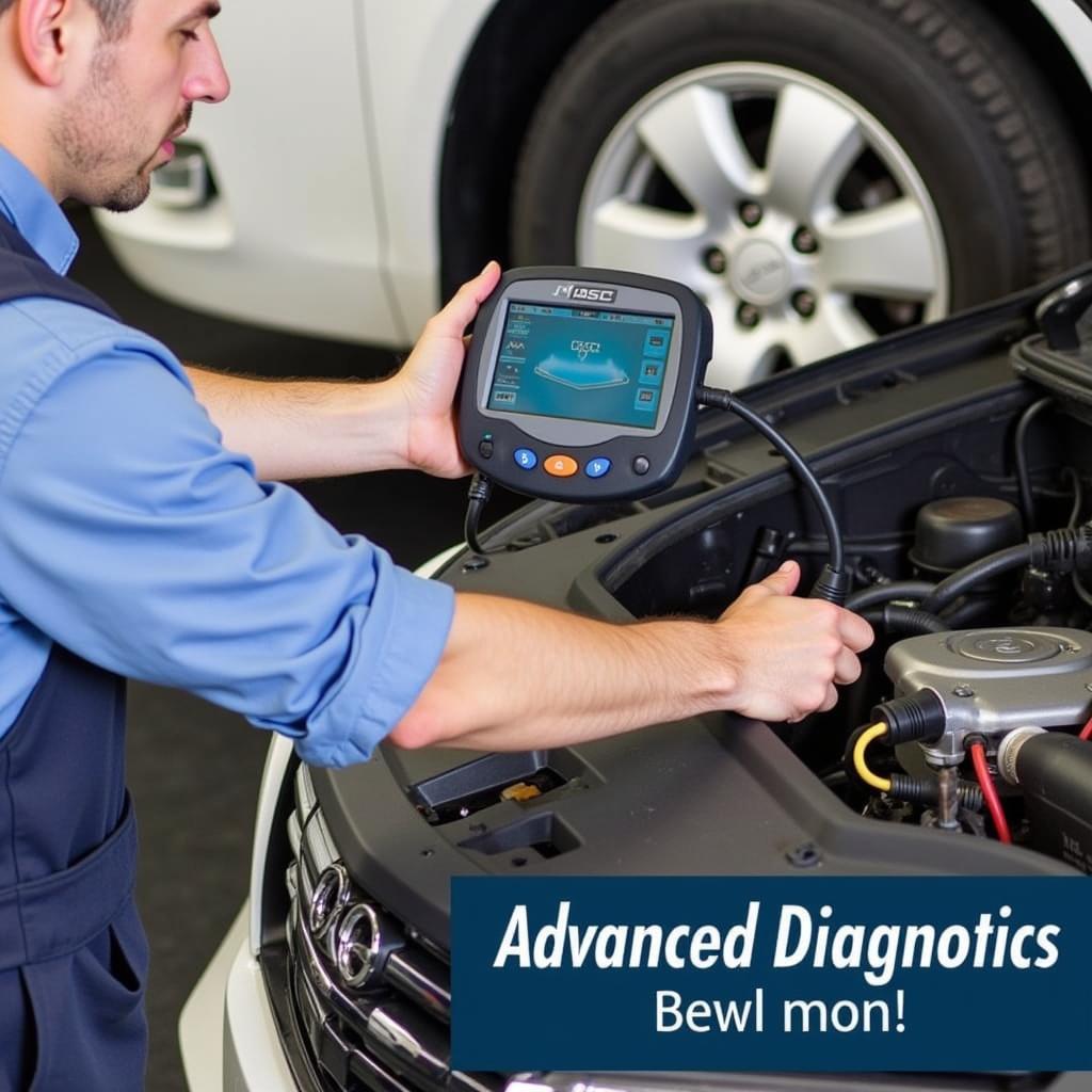 Modern Diagnostic Equipment at Hajj Auto Service Cohasset