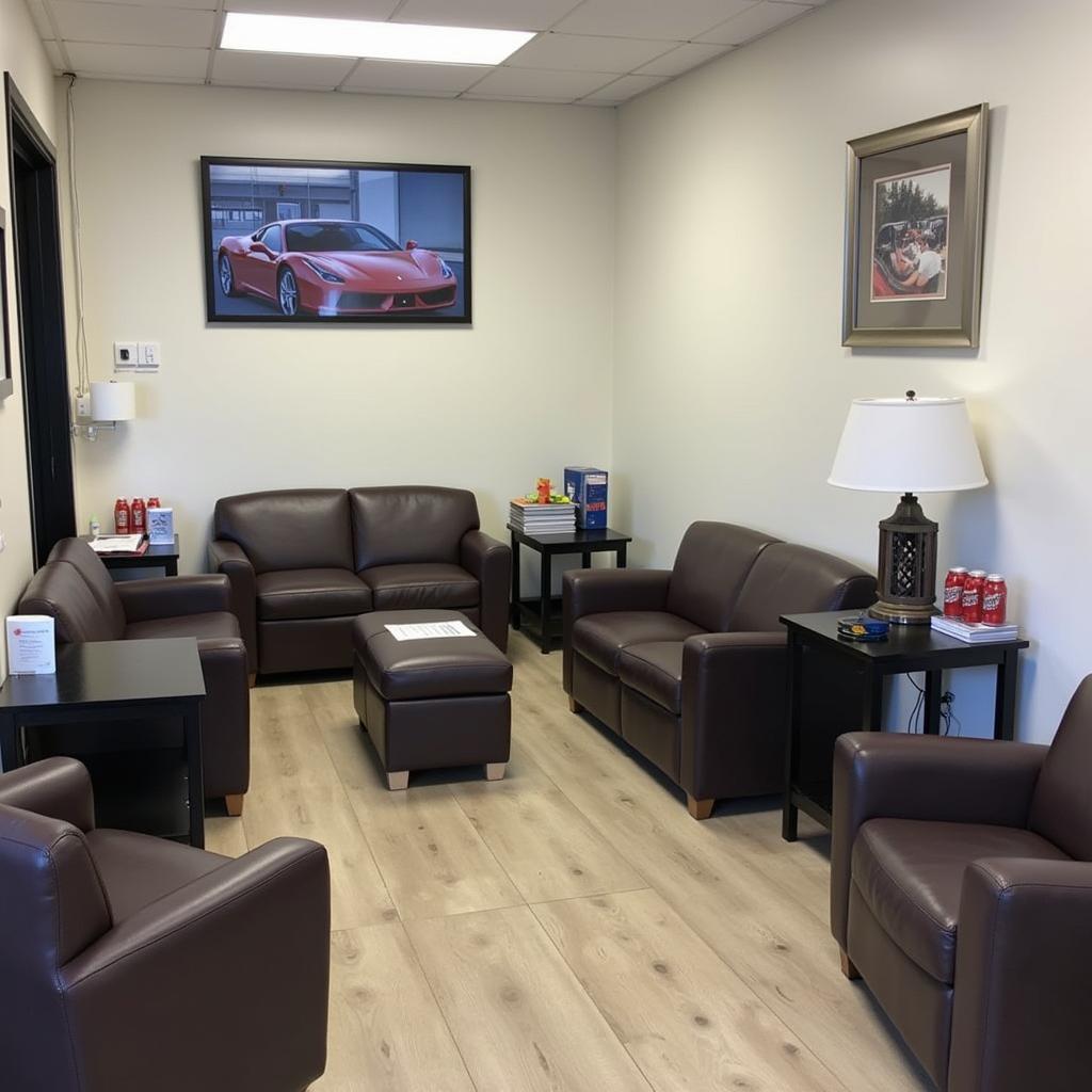 Hansen's Auto Service Center Waiting Area