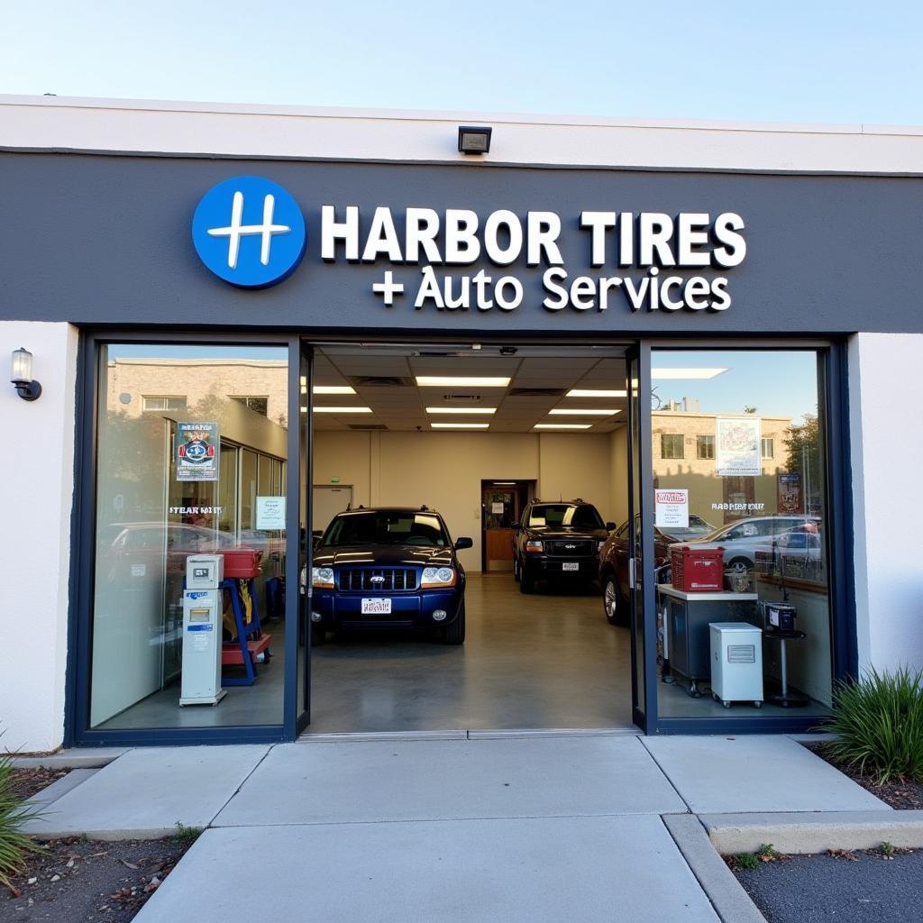 Harbor Tires & Auto Services Shop Front