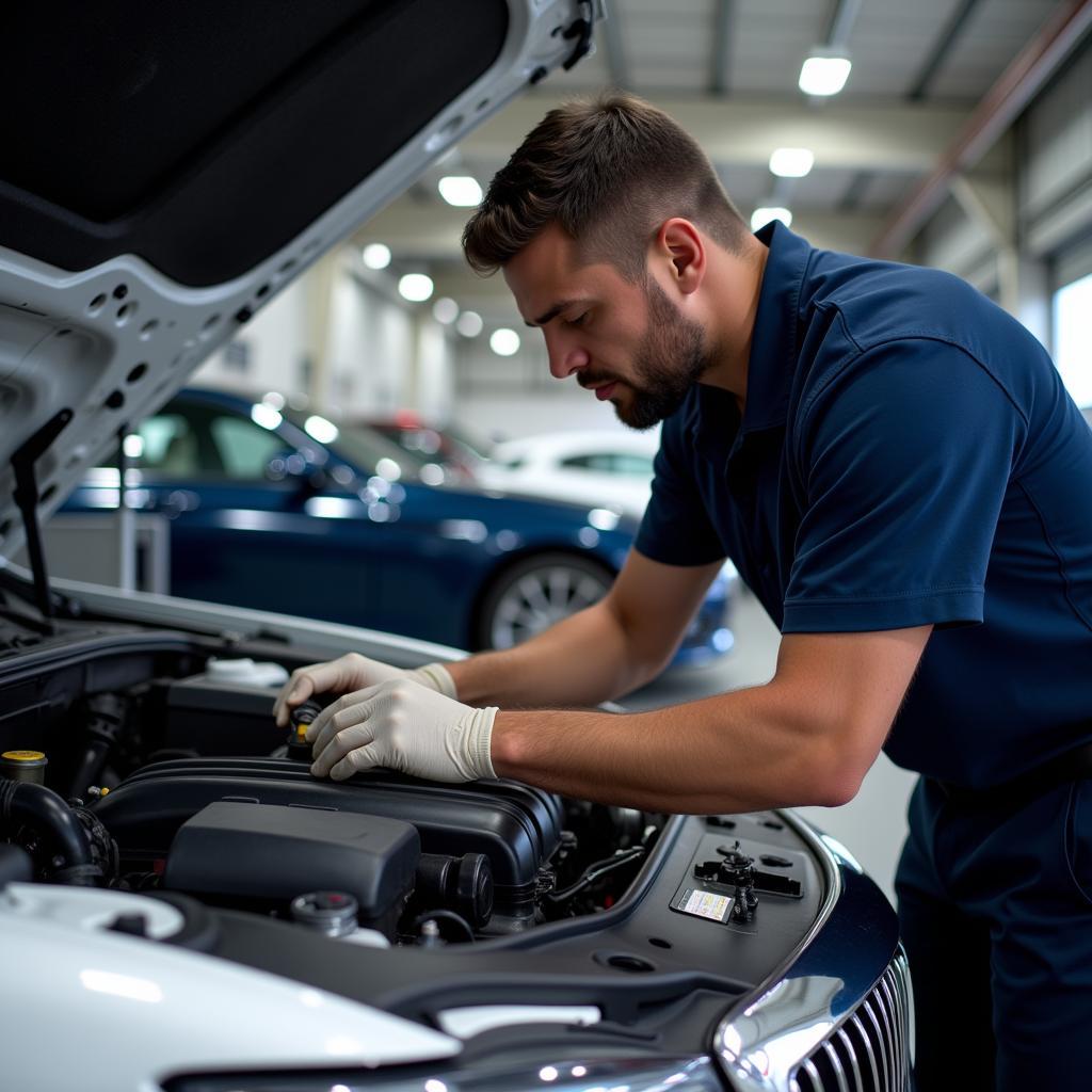 High-line auto service involves meticulous maintenance of luxury cars, ensuring optimal performance and preserving their value.