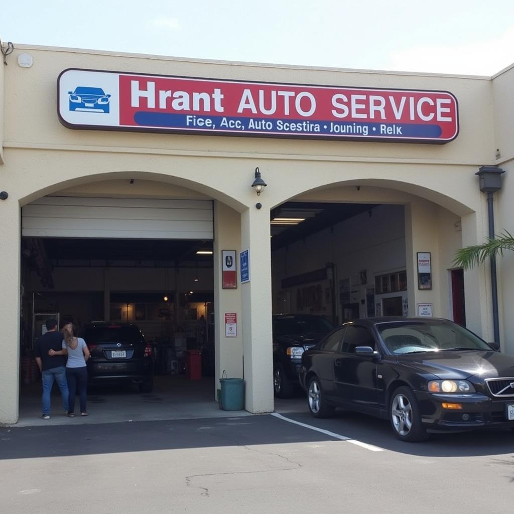 Hrant Auto Service Pasadena CA Building