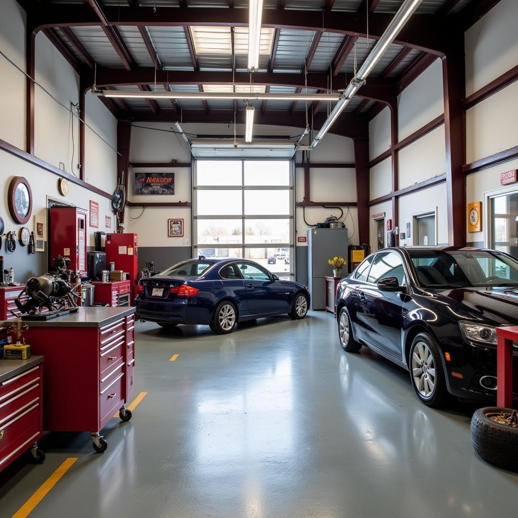 Huntley IL Auto Service Shop Interior