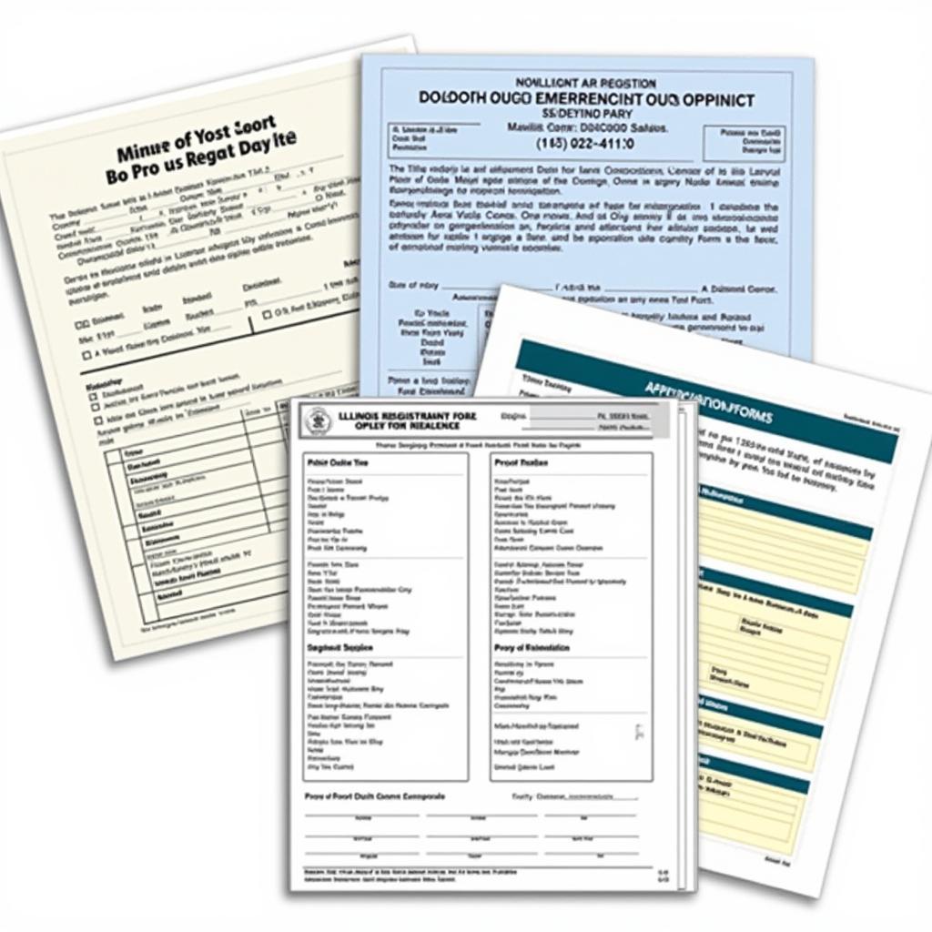 Illinois Vehicle Registration Documents