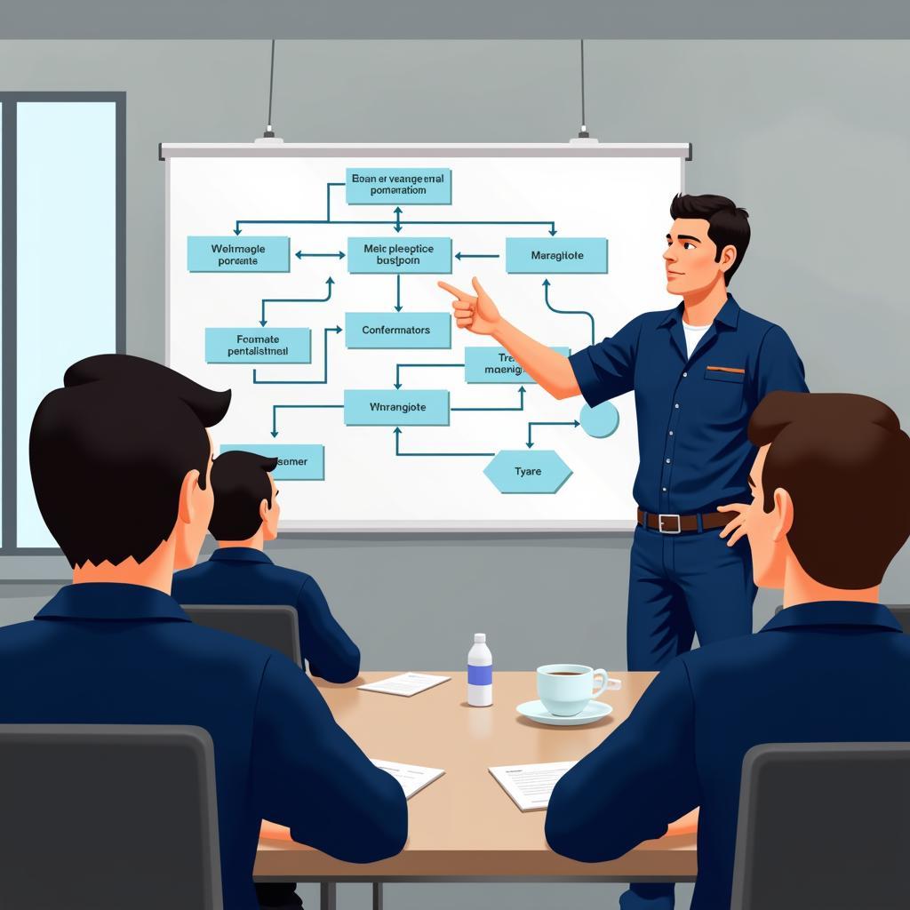 Implementation of the Auto Service Flow Chart