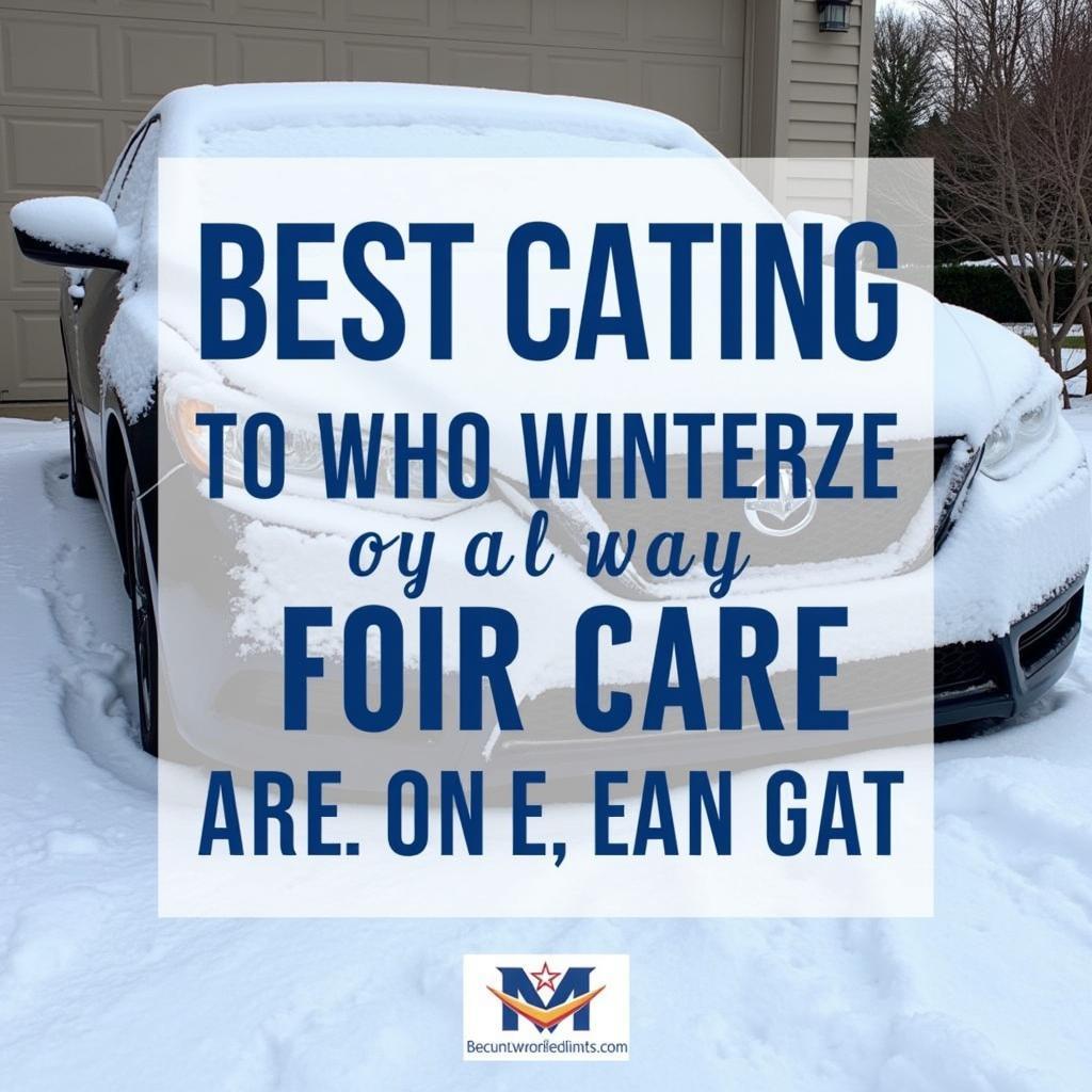 Winter Car Care in Inver Grove Heights, MN