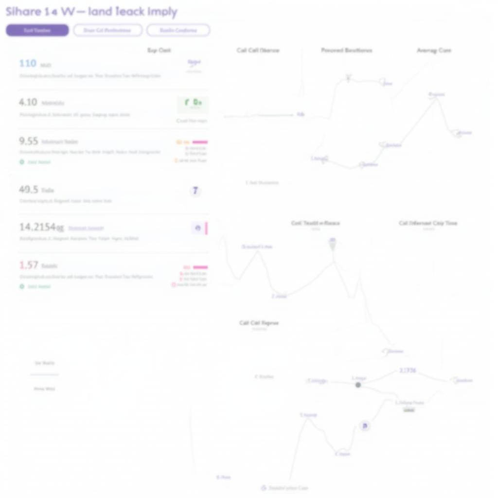 IVR Analytics Dashboard Example