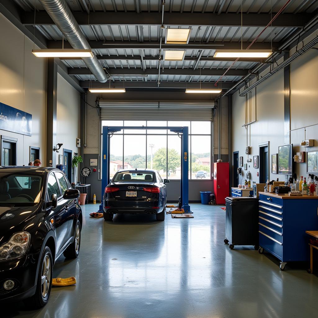 Inside a Jamaican Auto Repair Shop